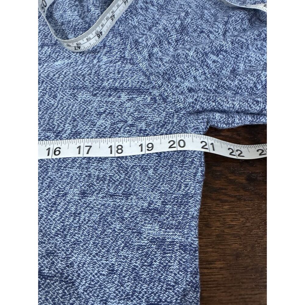 Basic Editions White Collar Insert Blue Sweater W… - image 5